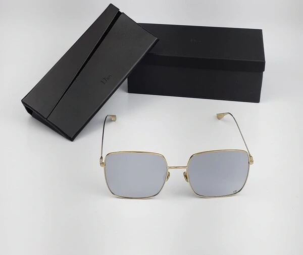 Óculos de Sol Christian Dior Stellaire Dourado Verde
