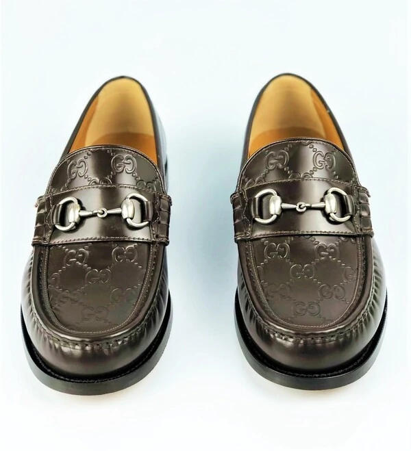 Sapato Gucci Horsebit Marrom