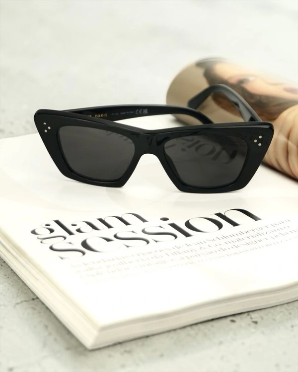 Óculos de Sol Celine Dots Cat-Eye Black