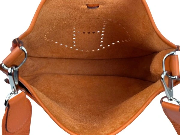 Bolsa Hermès Evelyne Gm Laranja
