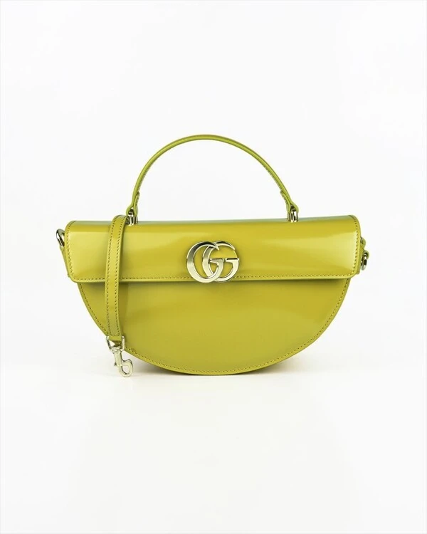 Bolsa Gucci Half Moon Medium Chartreuse