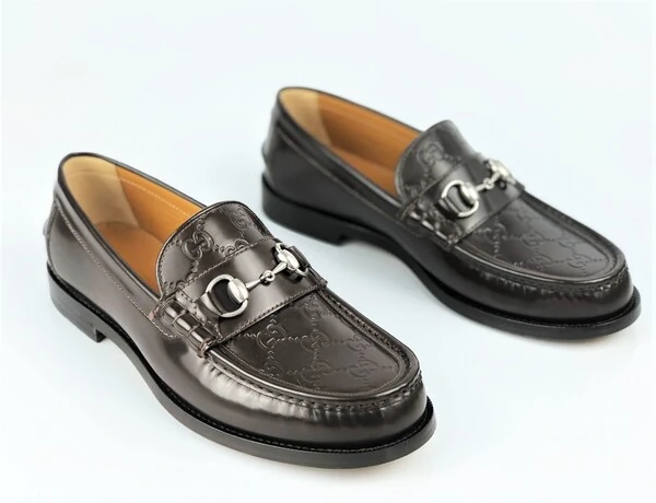 Sapato Gucci Horsebit Marrom