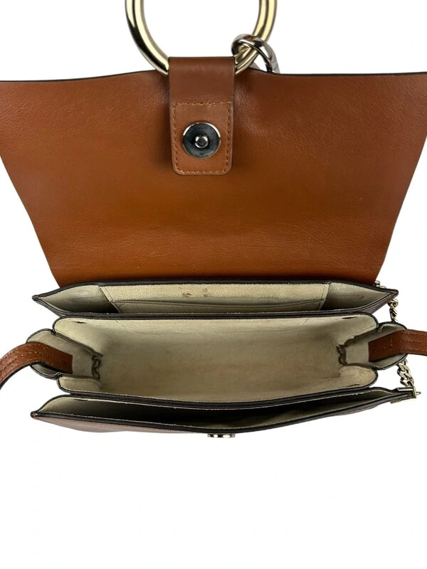 Bolsa Chloé Faye Small Caramelo