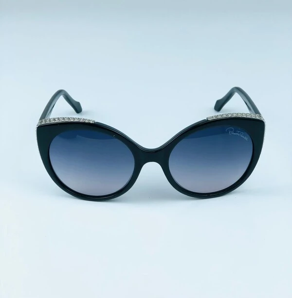 Óculos De Sol Roberto Cavalli Lentes Redonda Preto