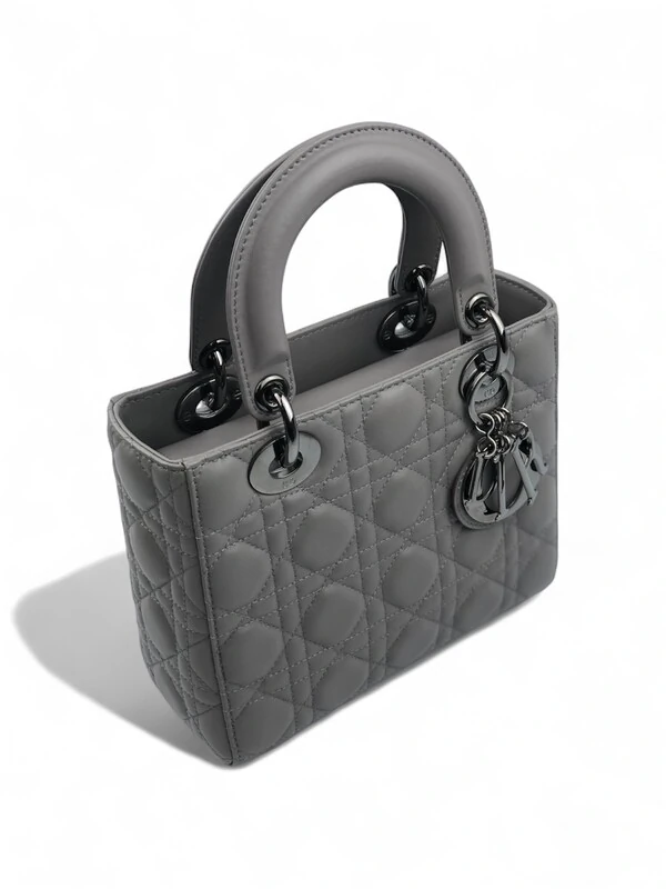 Bolsa Dior Lady Dior My ABCDior Small Cinza