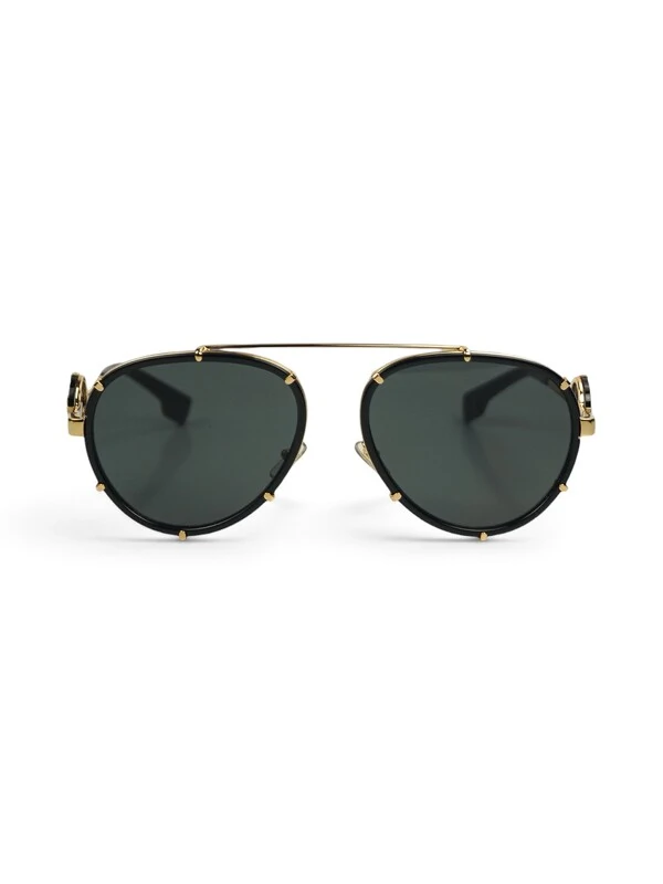 Óculos De Sol Versace Medusa Aviator Preto