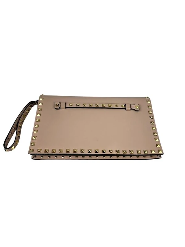 Clutch Valentino Rockstud Nude