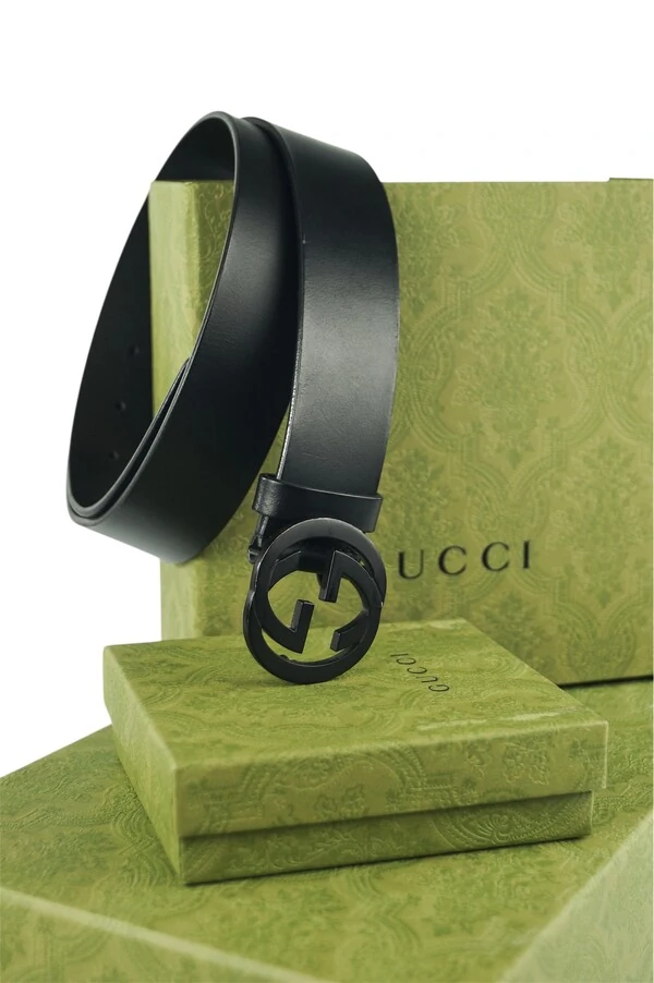Cinto Gucci GG So Black
