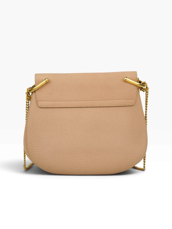 Bolsa Chloé Drew Mini Nude Rosé