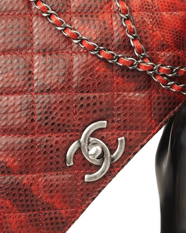 Bolsa Chanel Karung Ombré Flap