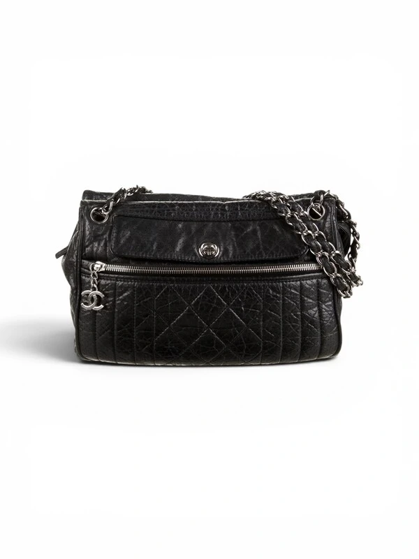 Bolsa Chanel 50's Perforated Black