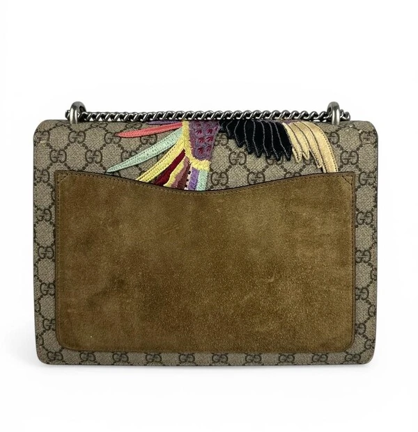 Bolsa Gucci Dionysus GG Supreme Bird Monogram