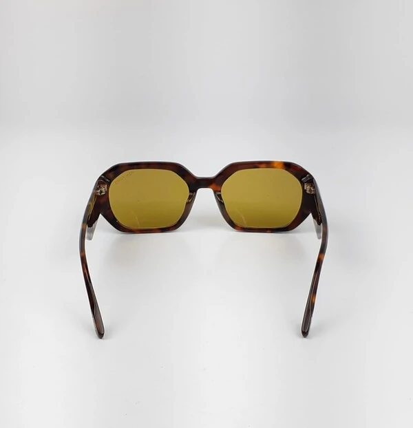 Óculos de Sol Tom Ford Veronique Retangular Marrom