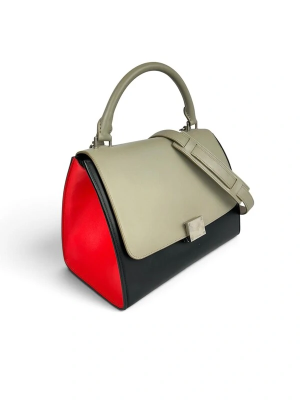 Bolsa Celine Trapeze Small Tricolor