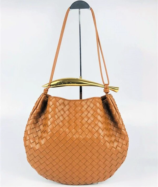 Bolsa Bottega Veneta Sardine Medium Caramelo
