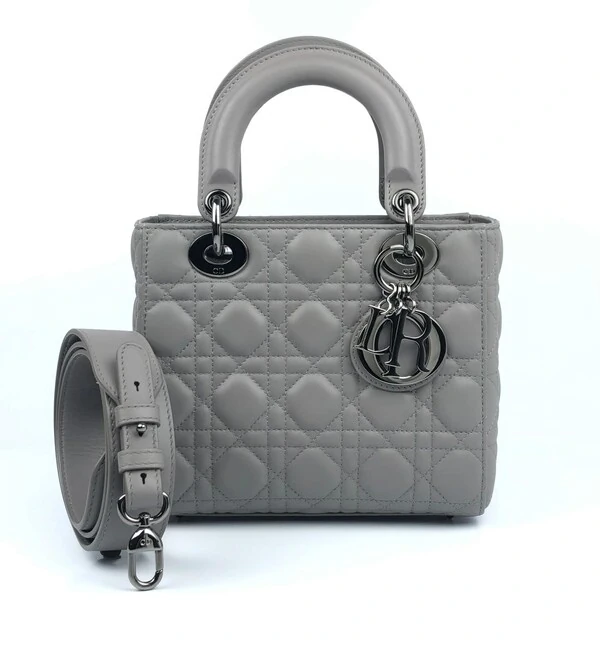 Bolsa Dior Lady Dior My ABCDior Small Cinza