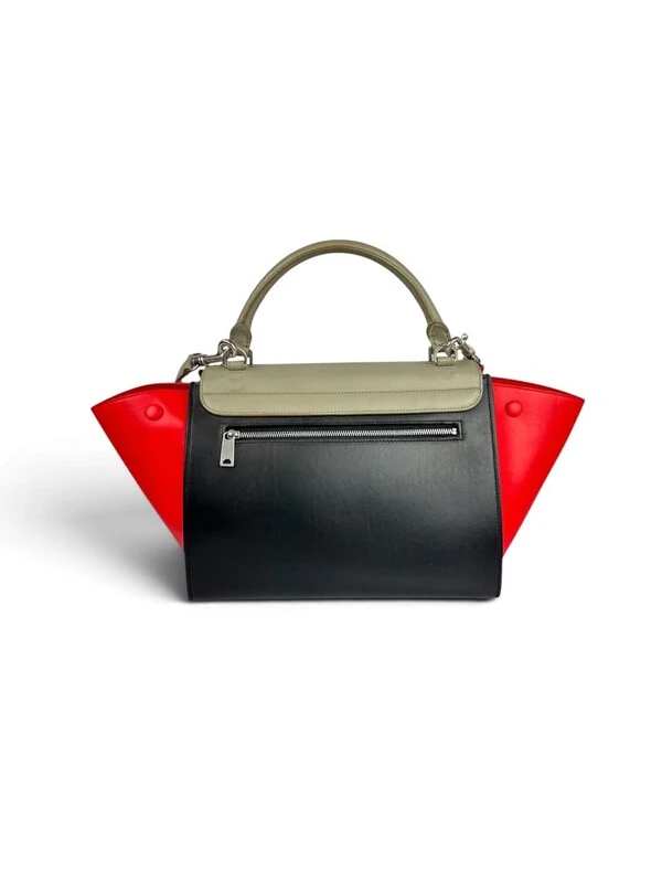 Bolsa Celine Trapeze Small Tricolor