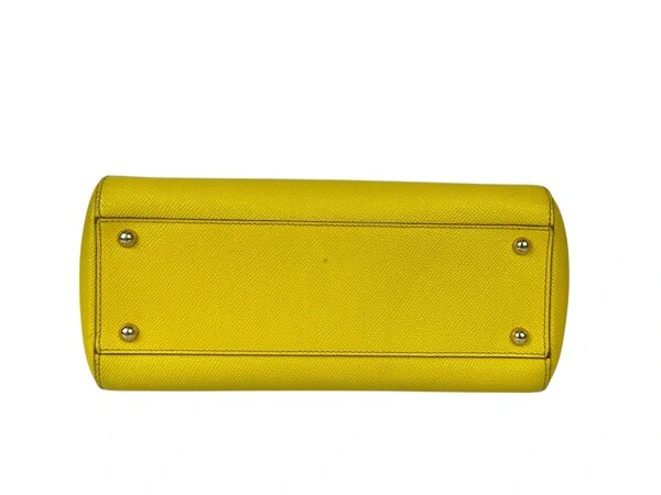 Bolsa Dolce & Gabbana Sicily Medium Amarela