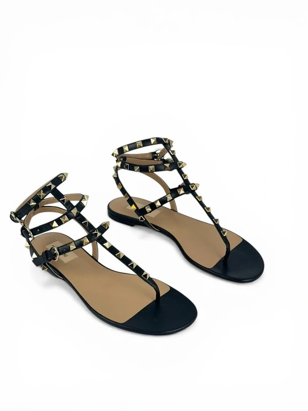 Sandália Valentino Rockstuds Preta