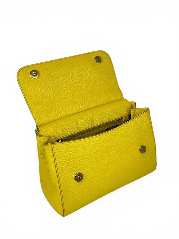 Bolsa Dolce & Gabbana Sicily Medium Amarela