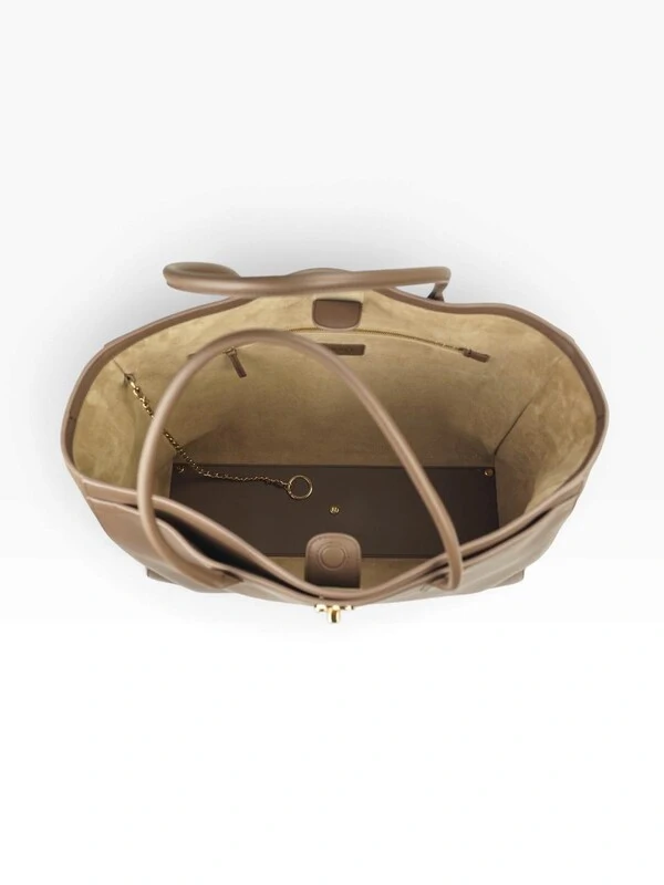 Chanel Archetype Shopping Tote Large Light Brown