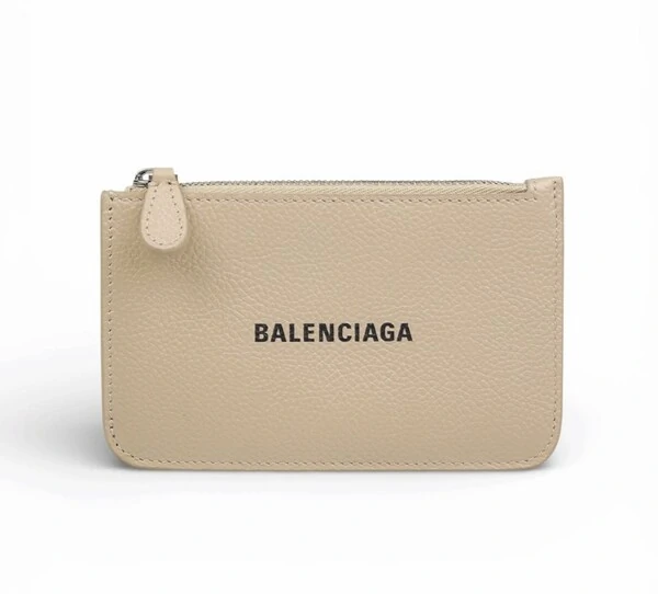 Porta Cartão Balenciaga Bege