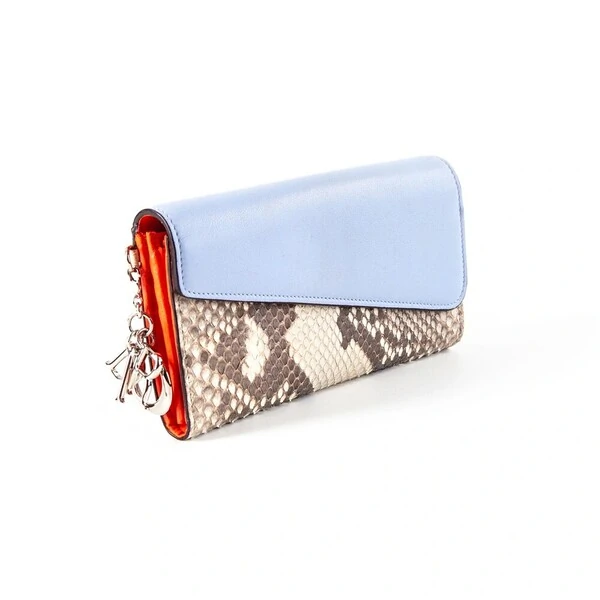 Carteira Dior Phyton Couro Hortênsia