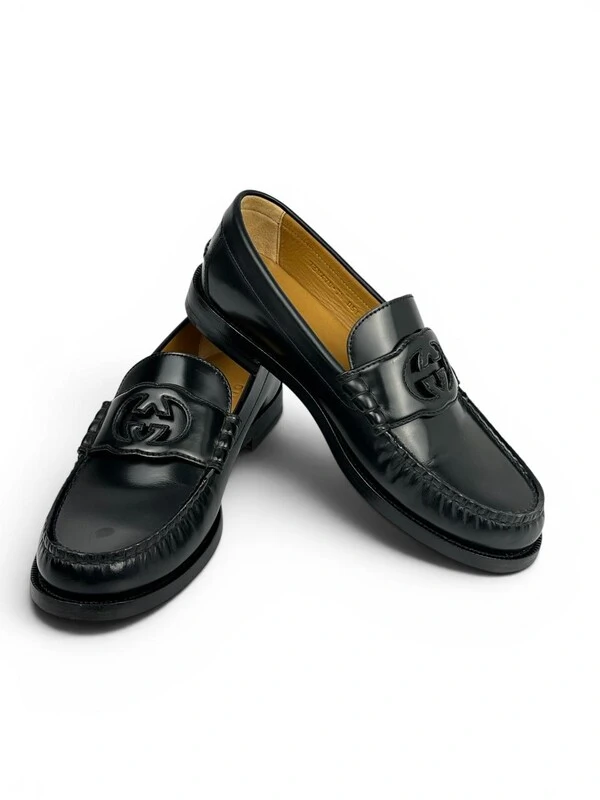 Sapato Gucci GG Preto
