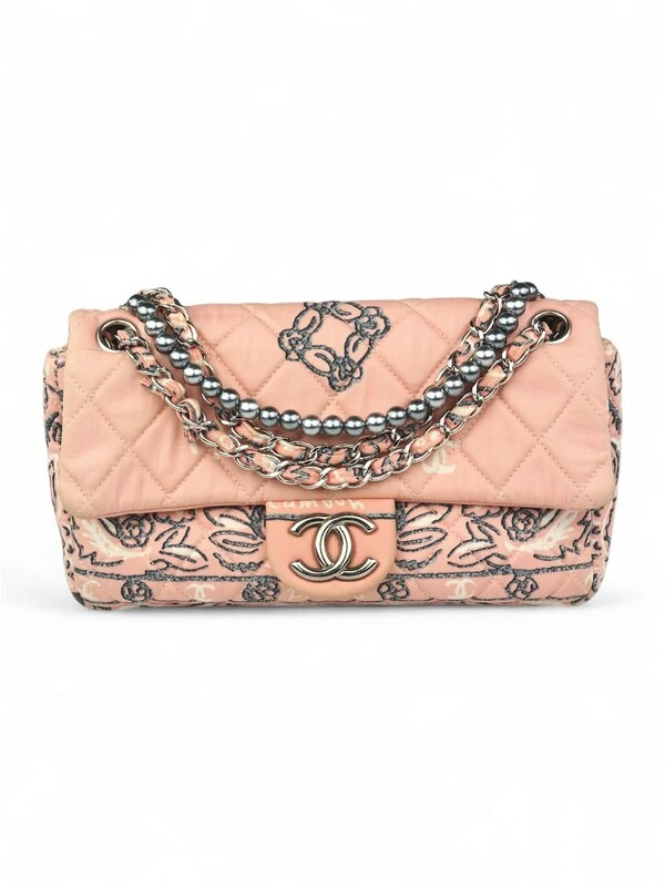 Chanel Bandana Paisley Single Flap – Rosa