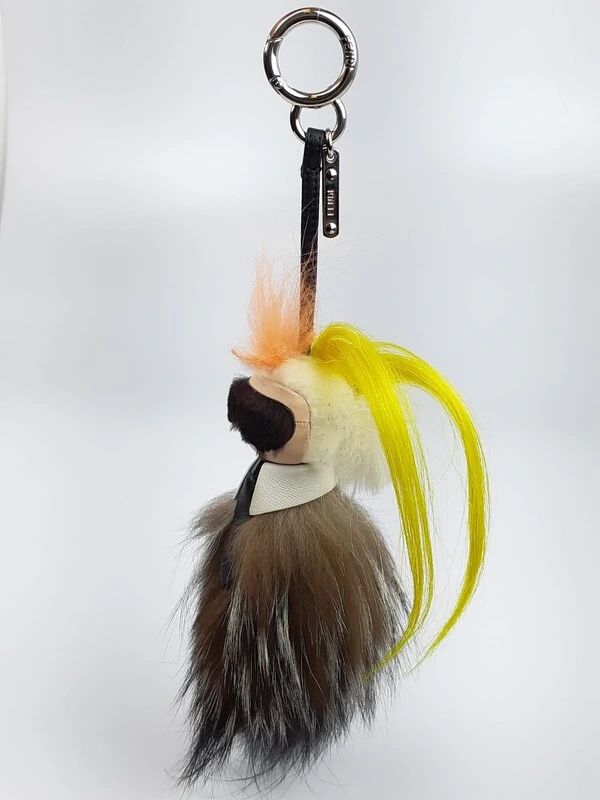 Charme De Bolsa Fendi Karlito Tricolor