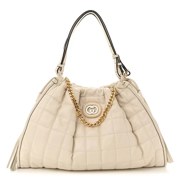 Bolsa Gucci Deco Medio Tote Ivory