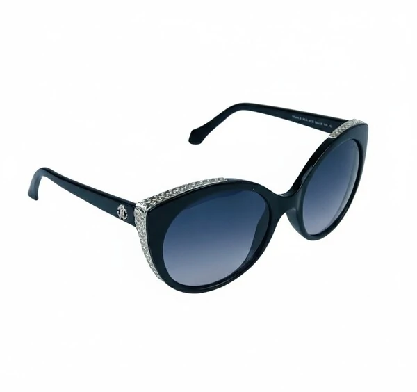 Óculos De Sol Roberto Cavalli Lentes Redonda Preto