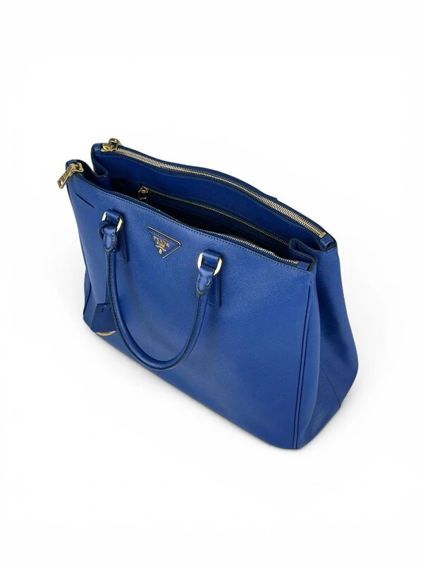 Bolsa Prada Galleria Safiano Azul Azul