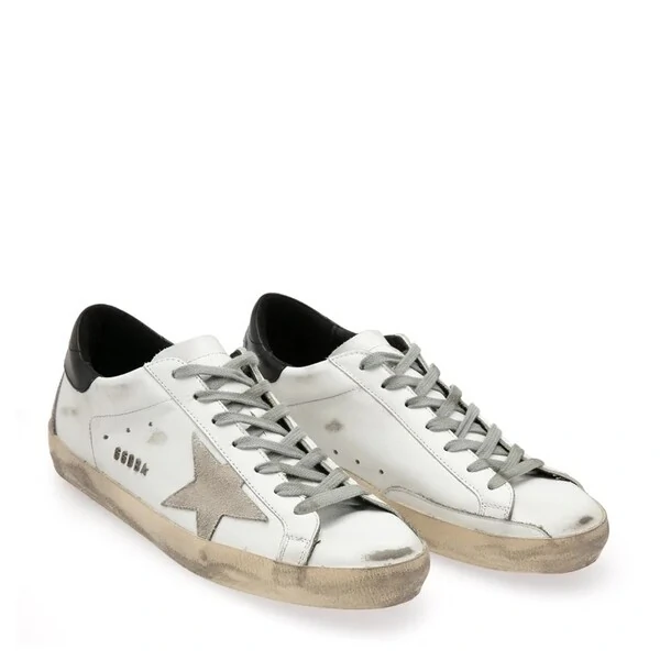 Tênis Golden Goose Tênis Superstar White+Black