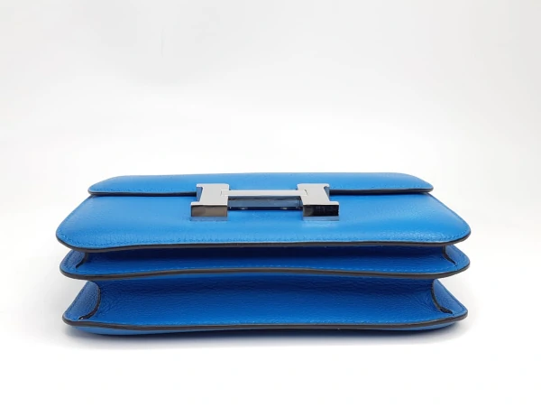 Bolsa Hermès Constance 18 Swift Blue Hydra