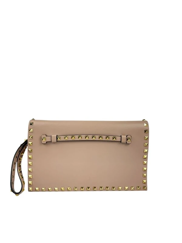 Clutch Valentino Rockstud Nude