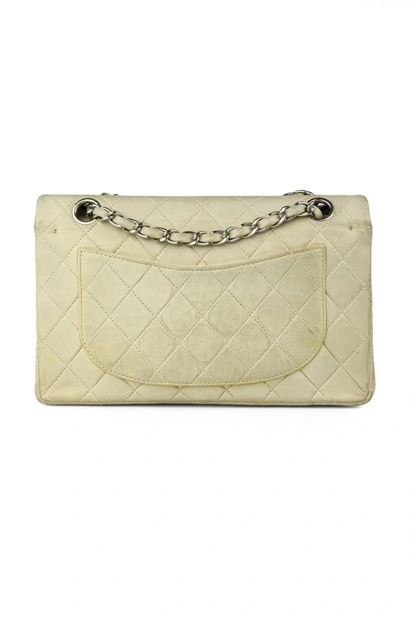 Bolsa Chanel Doubleflap 11.12 Lambskin Off White