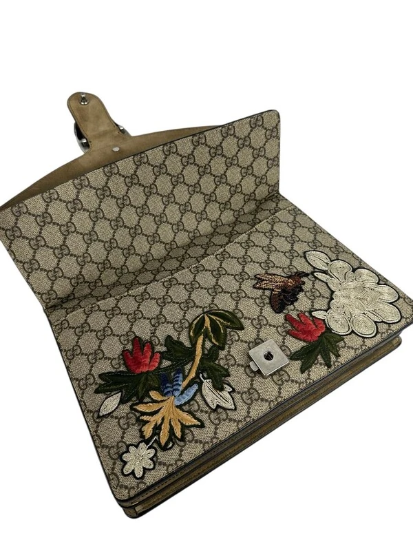 Bolsa Gucci Dionysus GG Supreme Bird Monogram