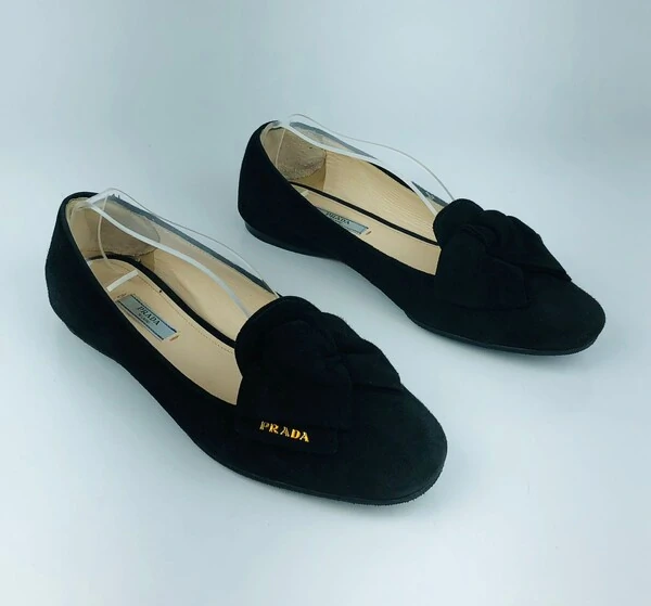 Sapatilha Prada Camurça Preta