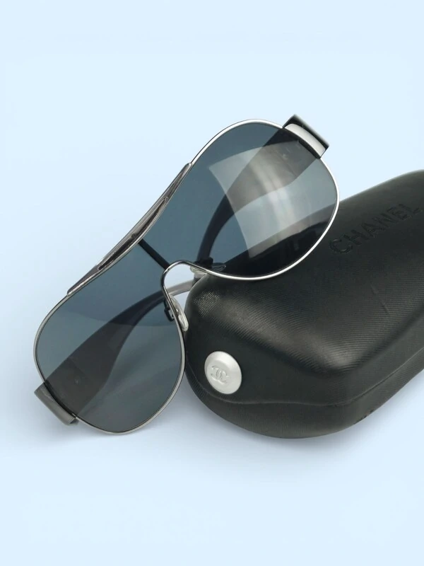 Óculos Chanel Acetato Preto