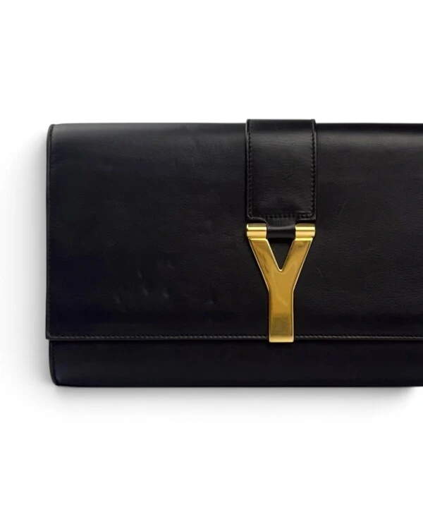 Clutch Yves Saint Laurent Y Ligne Preta