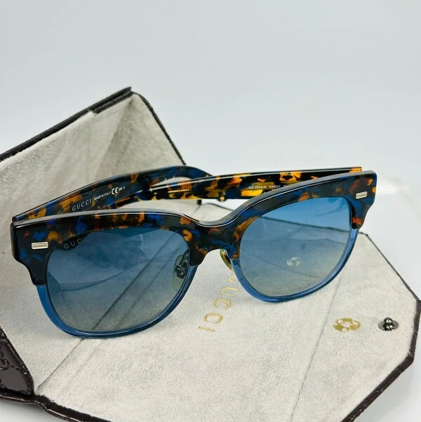 Óculos de Sol Gucci Havana Blue