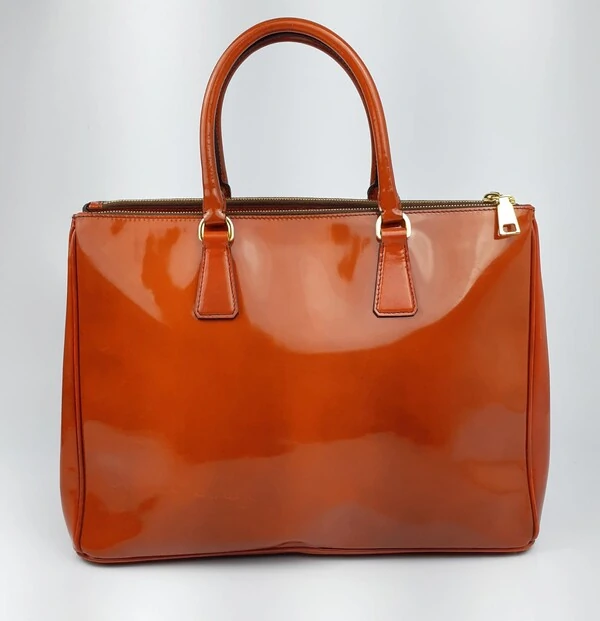 Prada Galleria Spazzolato Arancio Fume