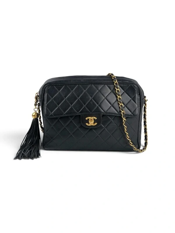Bolsa Chanel Camera Single Flap Preta