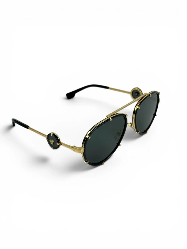 Óculos De Sol Versace Aviador 2232 Preto