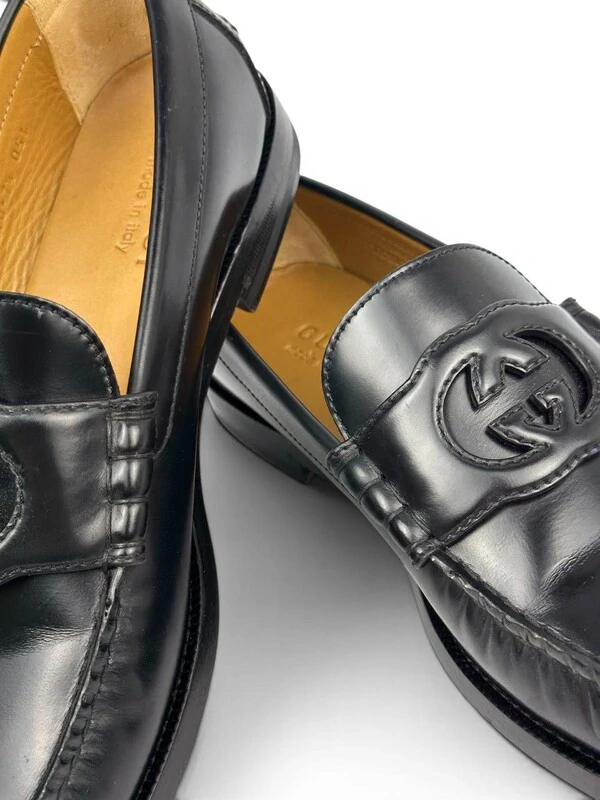 Sapato Gucci GG Preto