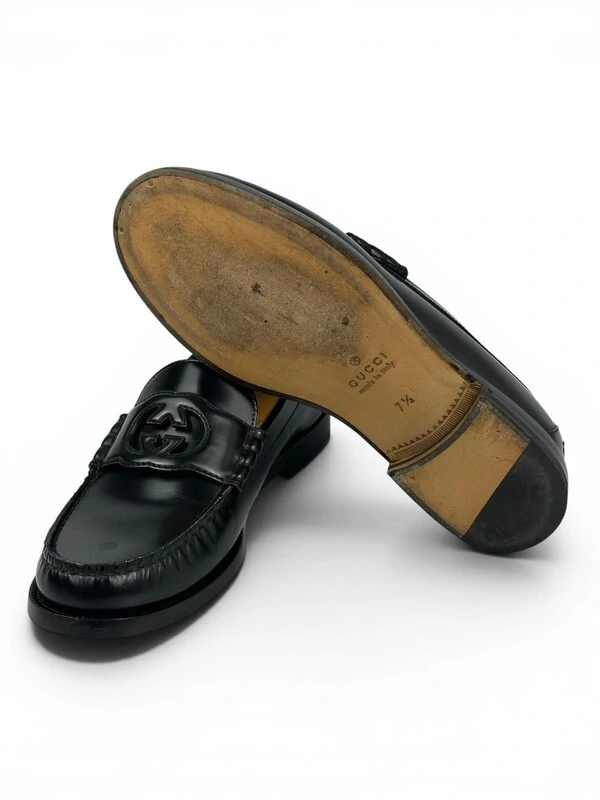 Sapato Gucci GG Preto