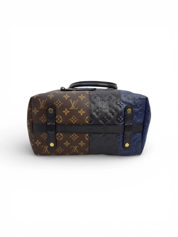 Bolsa Louis Vuitton Marine Blocks Edição Limitada Marrom, Azul e Preto