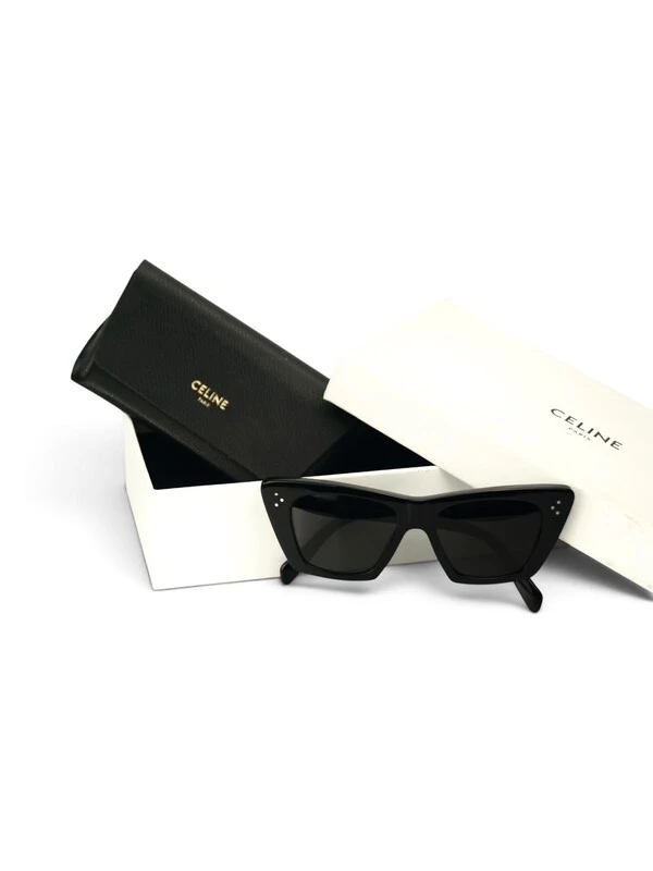 Óculos de Sol Celine Dots Cat-Eye Black