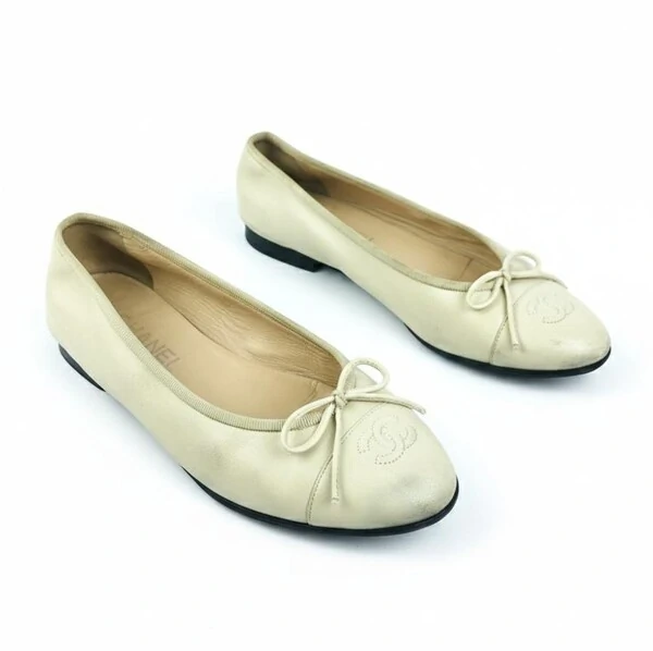 Sapatilha Chanel Creme